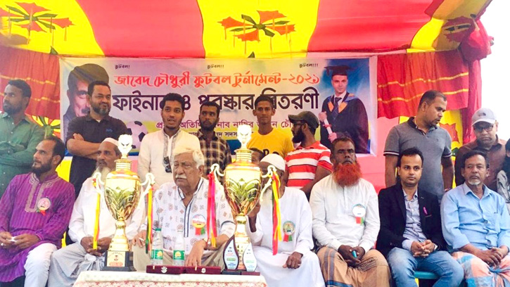 দিরাইয়ে ‘জাবেদ চৌধুরী ফুটবল টুর্নামেন্ট’র ফাইনাল সম্পন্ন