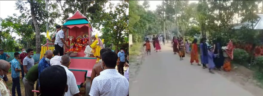 জুড়ীতে রথযাত্রা পালন
