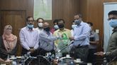 সিকৃবি পরিদর্শনে ভারতীয় হাইকমিশনের প্রতিনিধিদল