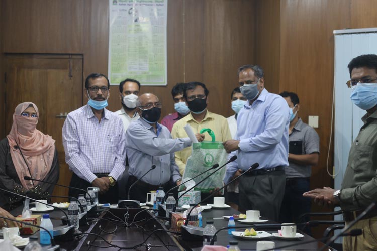 সিকৃবি পরিদর্শনে ভারতীয় হাইকমিশনের প্রতিনিধিদল