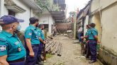 উপশহরে অবৈধ স্থাপনা গুড়িয়ে দিয়েছে সিটি করপোরেশন