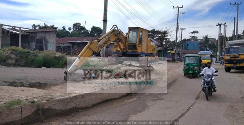 জুড়ীতে ভারতীয় ঠিকাদারী প্রতিষ্ঠান জনদুর্ভোগের কোন তোয়াক্কা করছে না