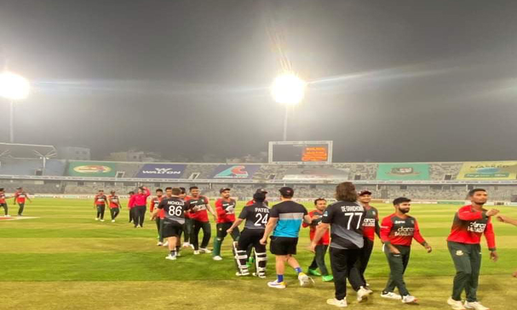 নিউজিল্যান্ডের বিপক্ষে বাংলাদেশের প্রথম টি-টোয়েন্টি সিরিজ জয়