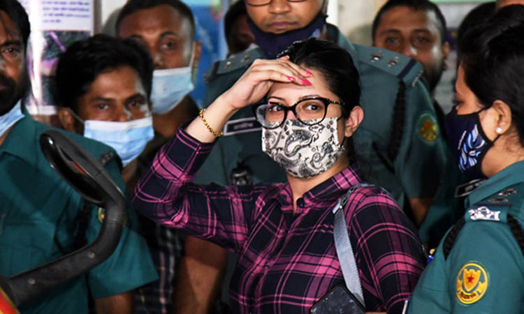 জামিন পেলেও  মুক্তি পাননি চিত্রনায়িকা পরীমণি