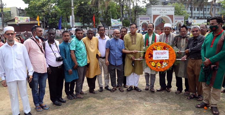  বীর শহীদদের প্রতি সিলেট প্রেসক্লাবের শ্রদ্ধা