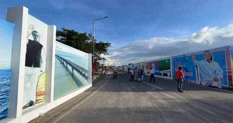 রাত পোহালেই পদ্মা সেতুর উদ্বোধন