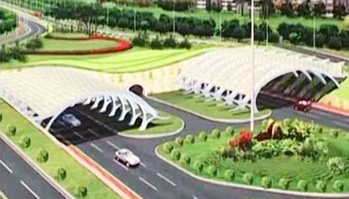 যানবাহন চলাচলের জন্য প্রস্তুত কর্ণফুলী টানেল