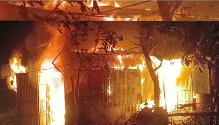 জাফলংয়ে অগ্নিকাণ্ডে দগ্ধ হয়ে মা-মেয়ের মৃত্যু