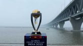 পদ্মা সেতুতে বিশ্বকাপ ট্রফি