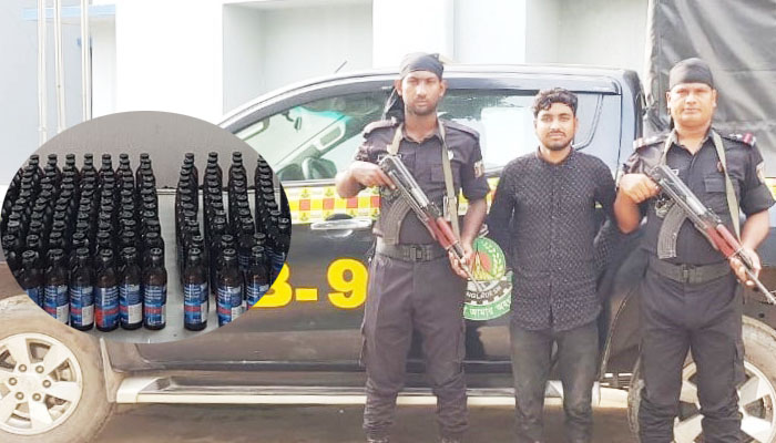 হবিগঞ্জে ফেন্সিডিলসহ মাদক কারবারি গ্রেফতার