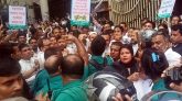 পদযাত্রায় আইনজীবী-পুলিশ সংঘর্ষ, আহত অর্ধশতাধিক