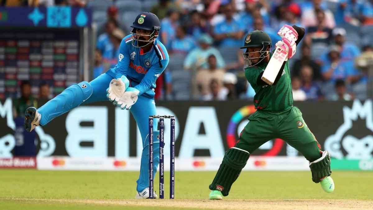 ভারতের বিপক্ষে বাংলাদেশের লড়াকু সংগ্রহ