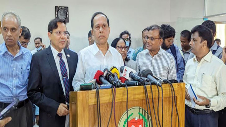 ইসির হাতে অপশন নেই, যথাসময়েই নির্বাচন: সিইসি