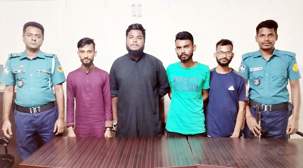 সিলেটে ডিবি পরিচয়ে অপহরণ: অপহৃত উদ্ধার, আটক ৪