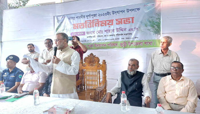 জুড়ীতে পূজা মন্ডপ নেতৃবৃন্দের সাথে প্রশাসনের মতবিনিময়