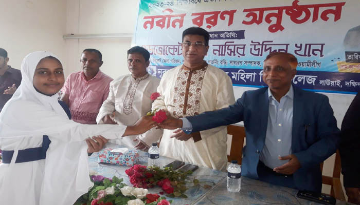 শিক্ষার আলোয় দেশকে এগিয়ে নিতে হবে- এডভোকেট নাসির উদ্দিন খান
