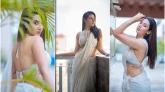শাড়িতে উষ্ণতা ছড়ালেন মিম