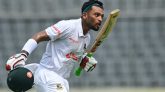 নাজমুল হোসেন শান্তর অনবদ্য সেঞ্চুরি