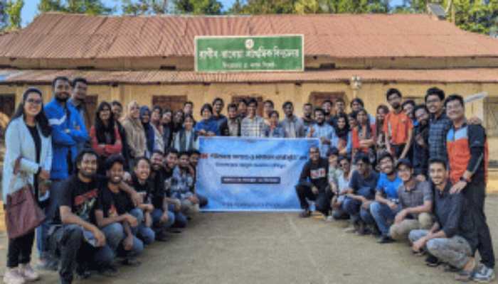 চা শ্রমিকদের শীতবস্ত্র দিলো শাবির ‘কিন’ 