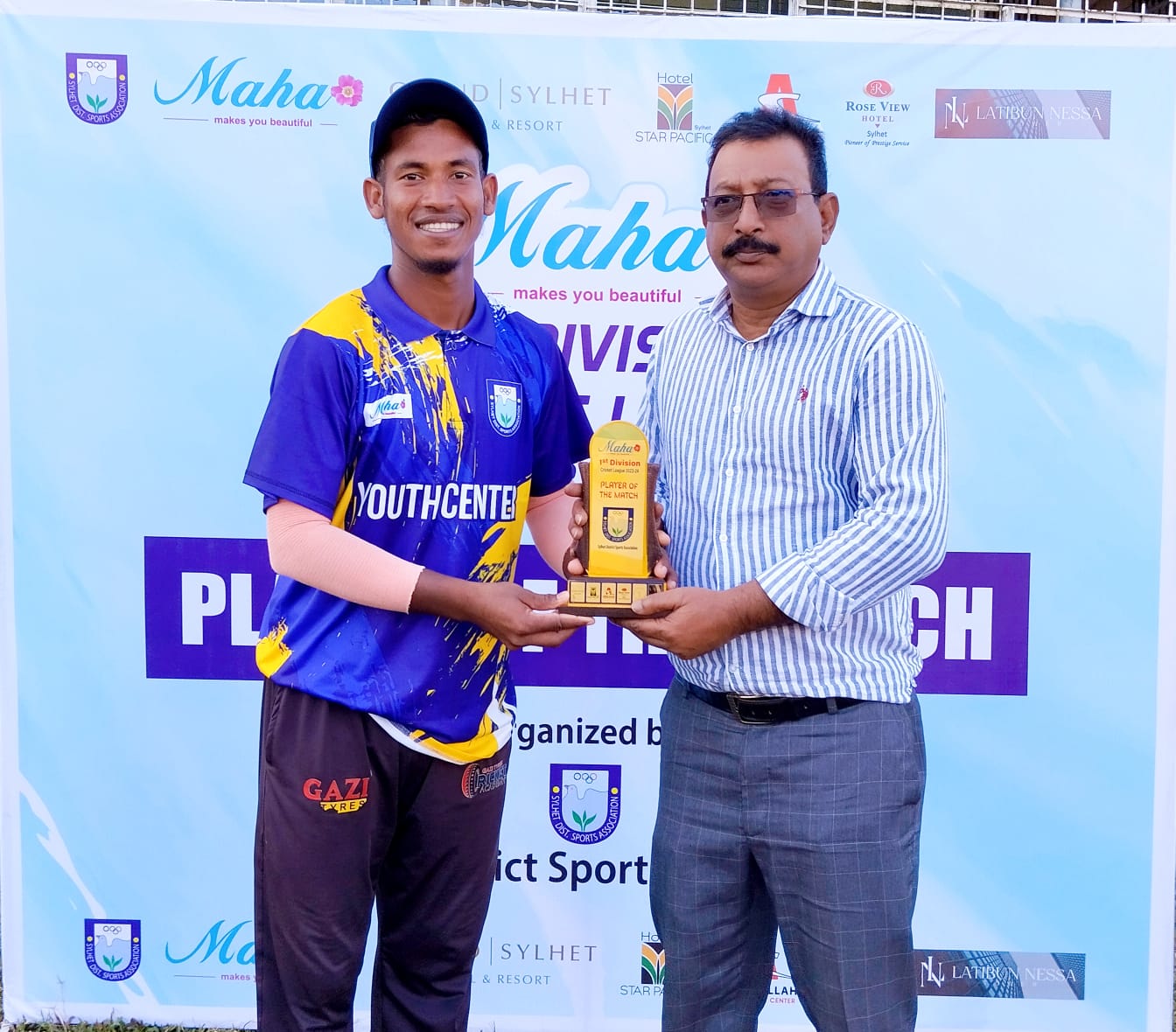 ব্রাদার্সকে হারিয়ে ইয়ুথ ক্লাবের জয়ঃ ম্যাচসেরা শামীম