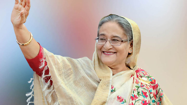 সিলেটে পৌঁছেছেন প্রধানমন্ত্রী