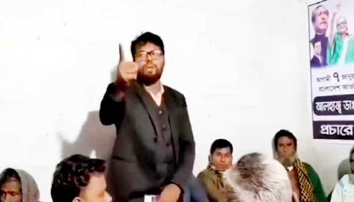 নৌকার বিপক্ষে গেলে নিশ্চিহ্ন করার হুমকি!