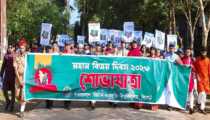 শাবিতে মহান বিজয় দিবস উদযাপিত