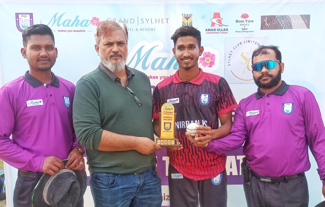 জয়ের ৬ উইকেট; বাহারের হ্যাট্টিকে জিতলো অনির্বাণ