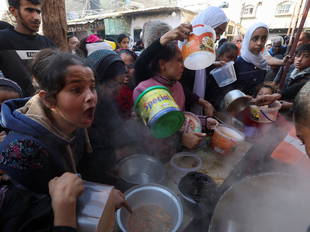 ভয়াবহ খাদ্য সংকটের মুখে গাজা