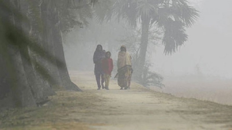 ৮ ডিগ্রি তাপমাত্রায় কাঁপছে পঞ্চগড়