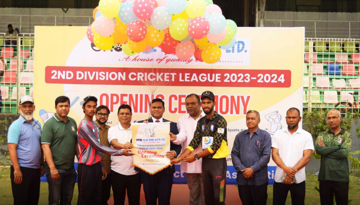 ২য় বিভাগ ক্রিকেট লিগ শুরু; উদ্বোধনী ম্যাচ টাই!