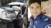 শান্তিগঞ্জে সড়ক দুর্ঘটনায় এএসআই নিহত