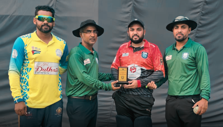 মাহিনের ঝড়ো ফিফটিতে সহজেই জিতলো শেখঘাট পায়োনিয়ার্স!