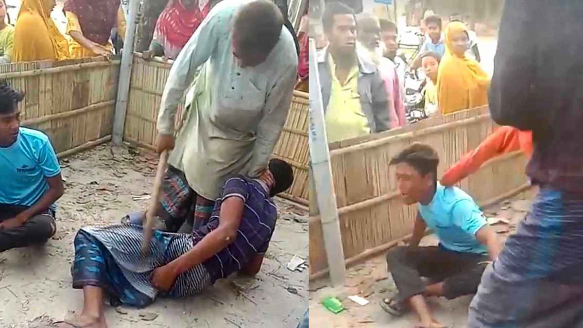 টাকা চুরির অপবাদে দুই কিশোরকে গাছে বেঁধে নির্যাতন