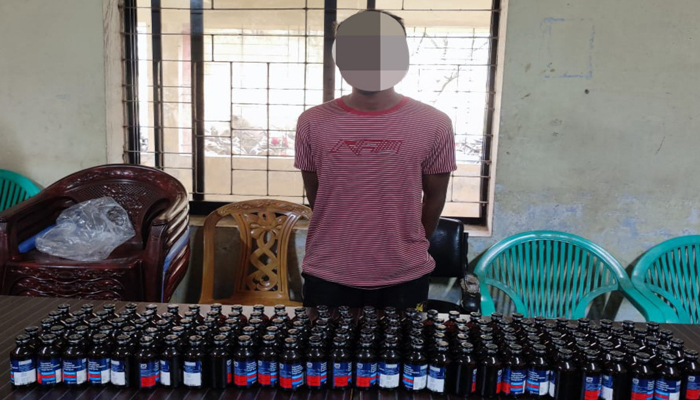 সিলেটে ফেন্সিডিলসহ মাদক কারবারি আটক