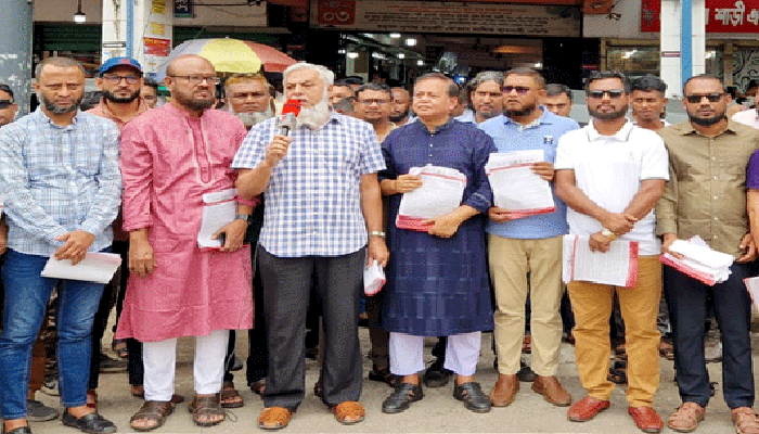 সিলেট মহানগর বিএনপির গণসংযোগ ও লিফলেট বিতরণ