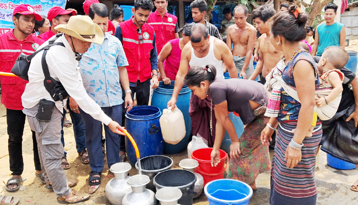 তীব্র পানি সংকটে চিম্বুক-নীলগিরি