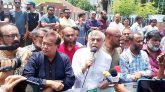 সিলেটে হোল্ডিং ট্যাক্স বৃদ্ধির প্রতিবাদে মহানগর বিএনপির মানববন্ধন