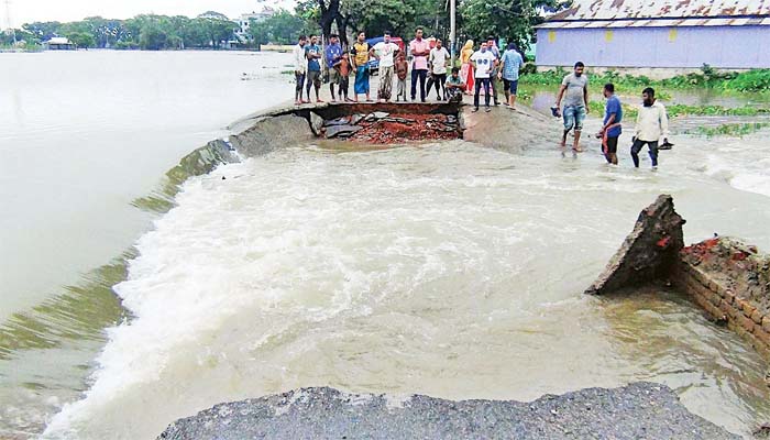 দোয়ারাবাজারে বন্যা পরিস্থিতি অপরিবর্তিত