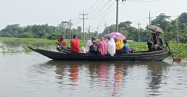 সুনামগঞ্জে বন্যা পরিস্থিতির উন্নতি