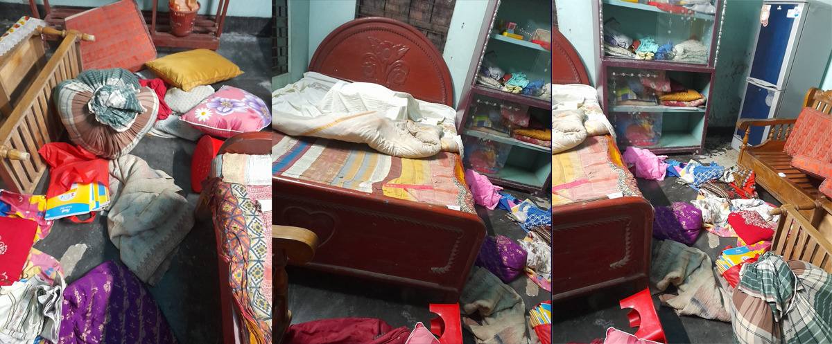 আলফাডাঙ্গায় সংখ্যালঘু প্রবাসীর বাড়িতে ও মন্দিরে হামলা, আহত ৫