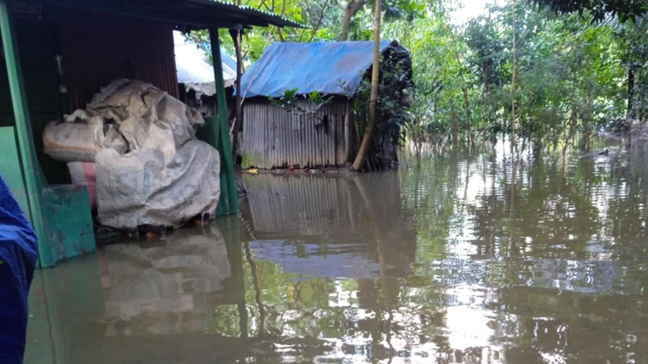 ভারী বর্ষণে তলিয়ে গেছে নোয়াখালী