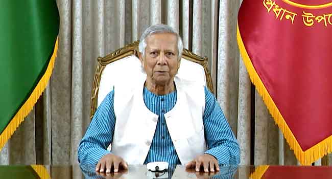 দেশকে উন্নত ও শক্তিশালী করতে আমরা বদ্ধপরিকর : প্রধান উপদেষ্টা