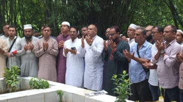 শাহাদাত বার্ষিকীতে তুরাবের প্রতি জার্নালিস্ট এসোসিয়েশনের শ্রদ্ধা