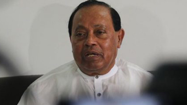 মওদুদ আহমদ হাসপাতালে ভর্তি