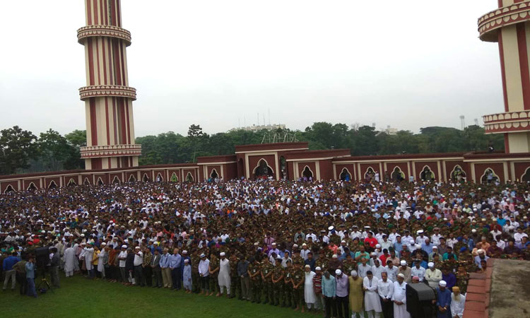 এরশাদের প্রথম নামাজে জানাজা অনুষ্ঠিত: ৪র্থ জানাযা ১৬ জুলাই