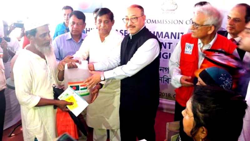 রোহিঙ্গাদের সাহায্য করতে ঢাকাকে সমর্থন দেবে দিল্লিঃ শ্রিংলা