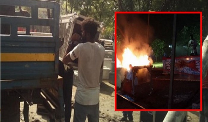 ছাত্রলীগের হামলা অগ্নিসংযোগে  ঢাবির বৈশাখী কনসার্ট বাতিল