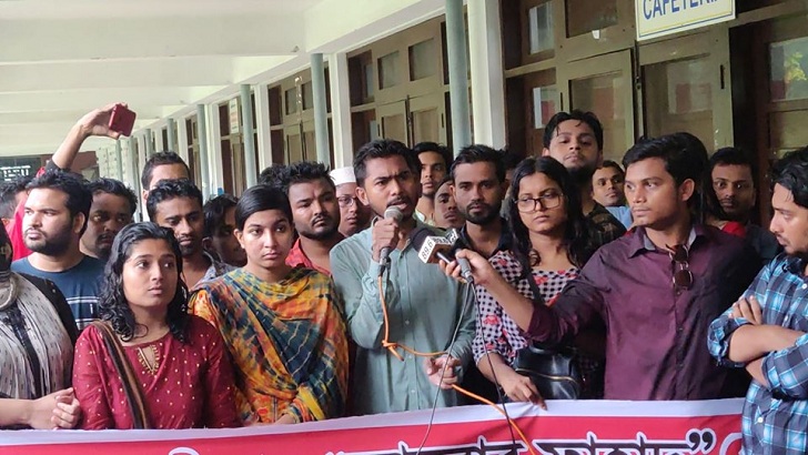 ক্যাম্পাসে ছাত্রদল-শিবিরকে নির্যাতন সহ্য করা হবে না: ডাকসু ভিপি