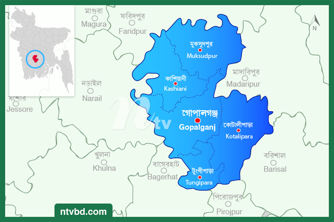 মুকসুদপুরে নৈশকোচ খাদে: নিহত ৮